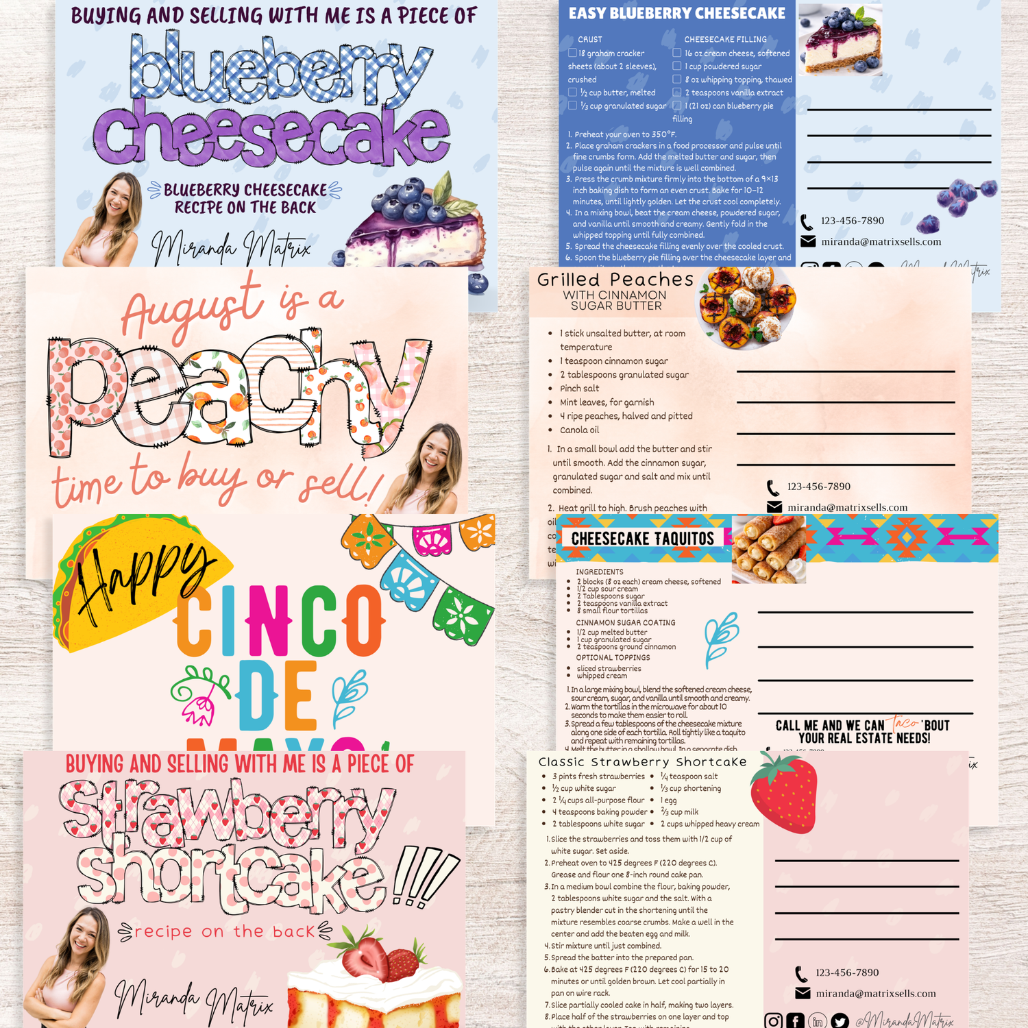 Printable Recipe Cards