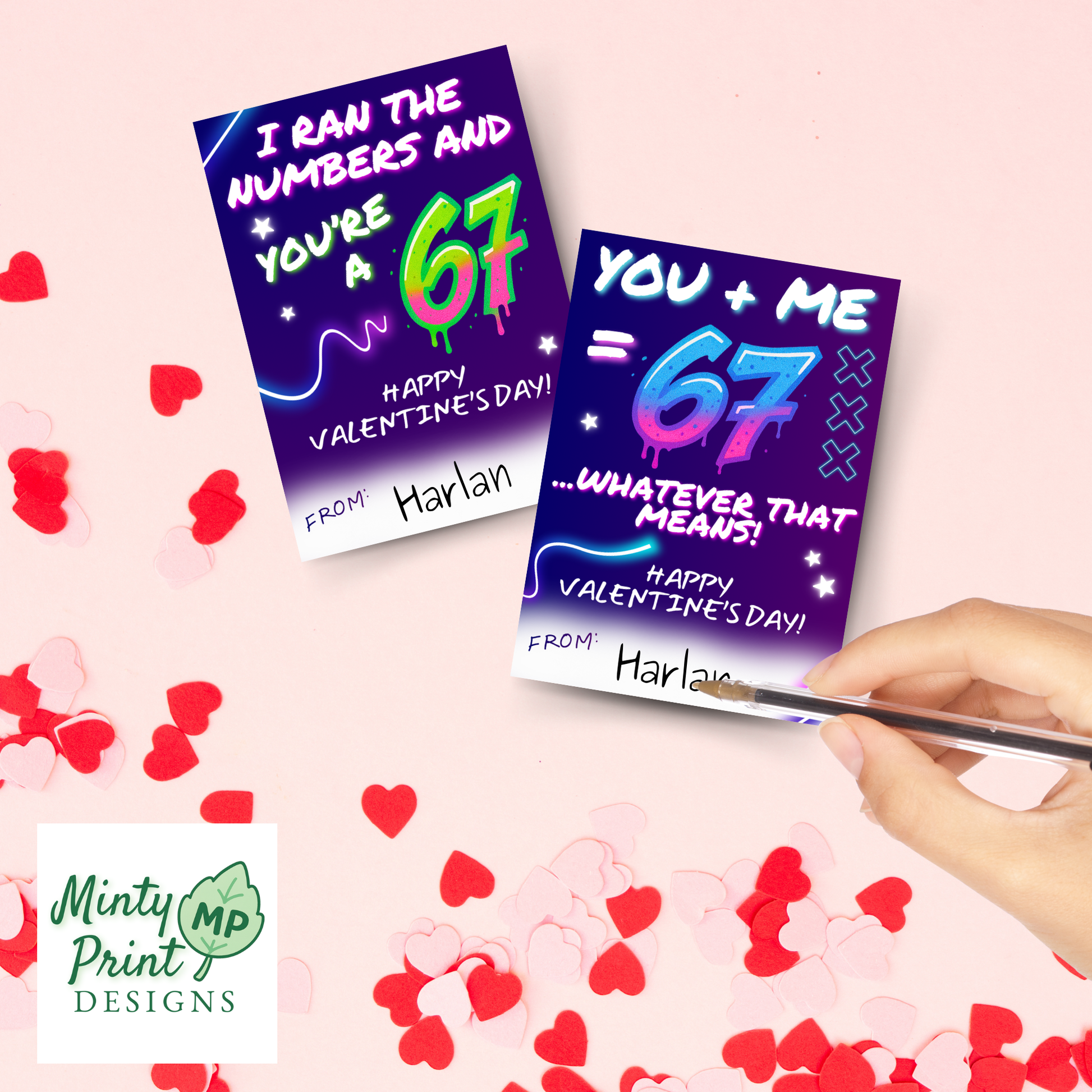 Trendy teen slang 67 Valentine printables for kids